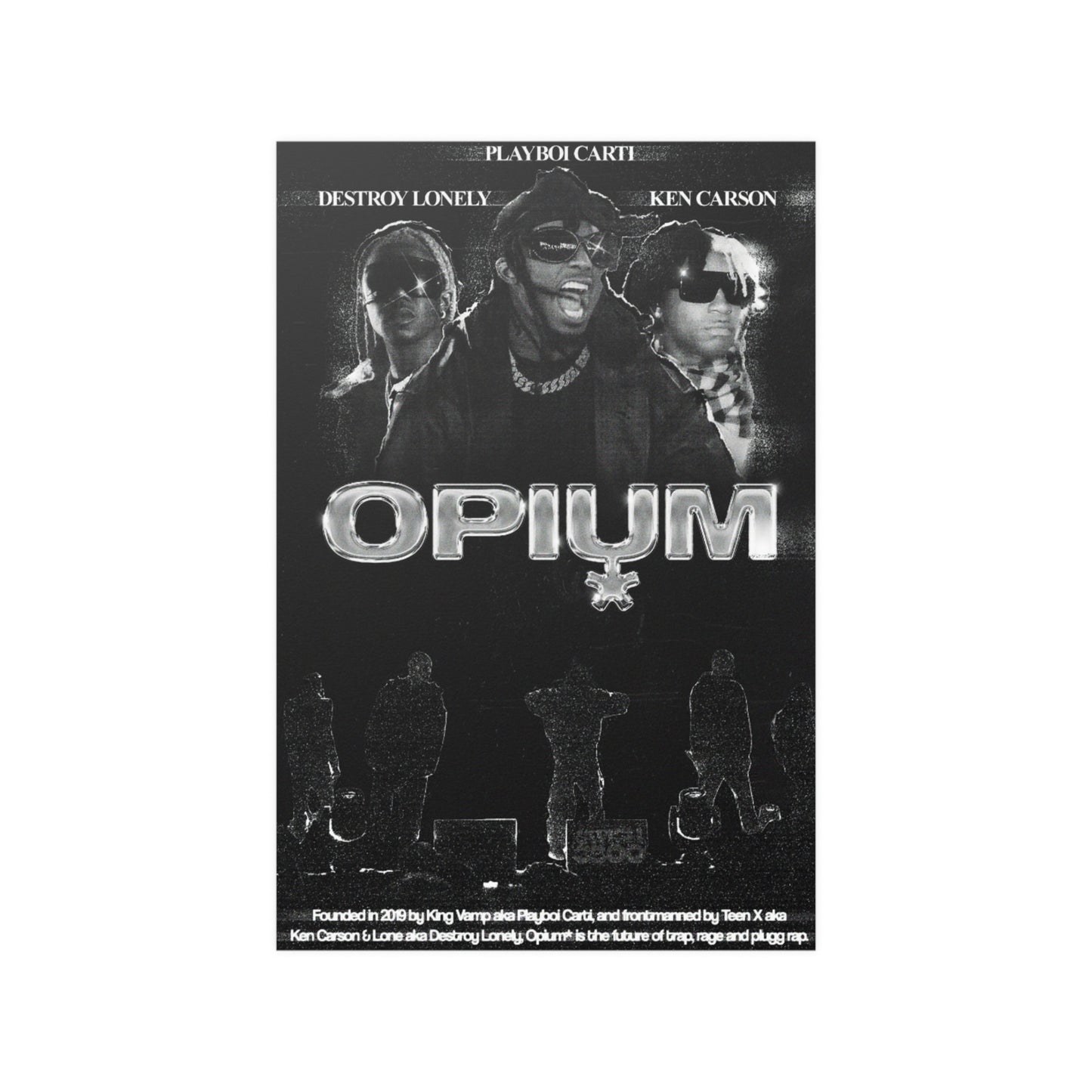 "OPIUM" POSTER