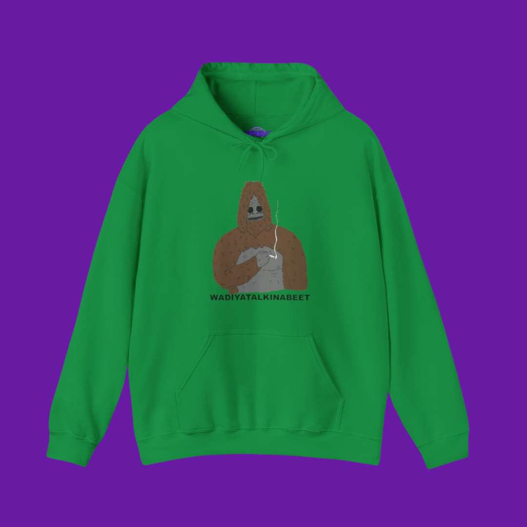 "WADIYATALKINABEET" HOODIE